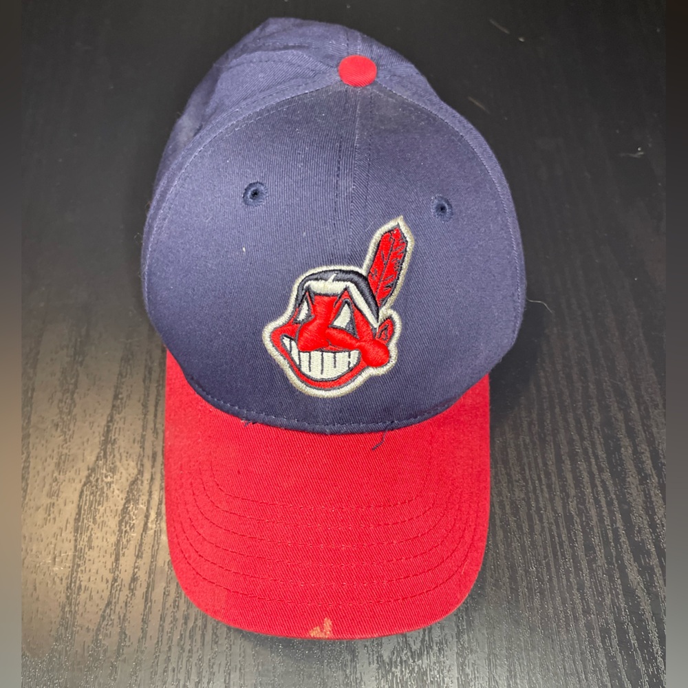 Cleveland Indians Navy and Red Baseball Cap
